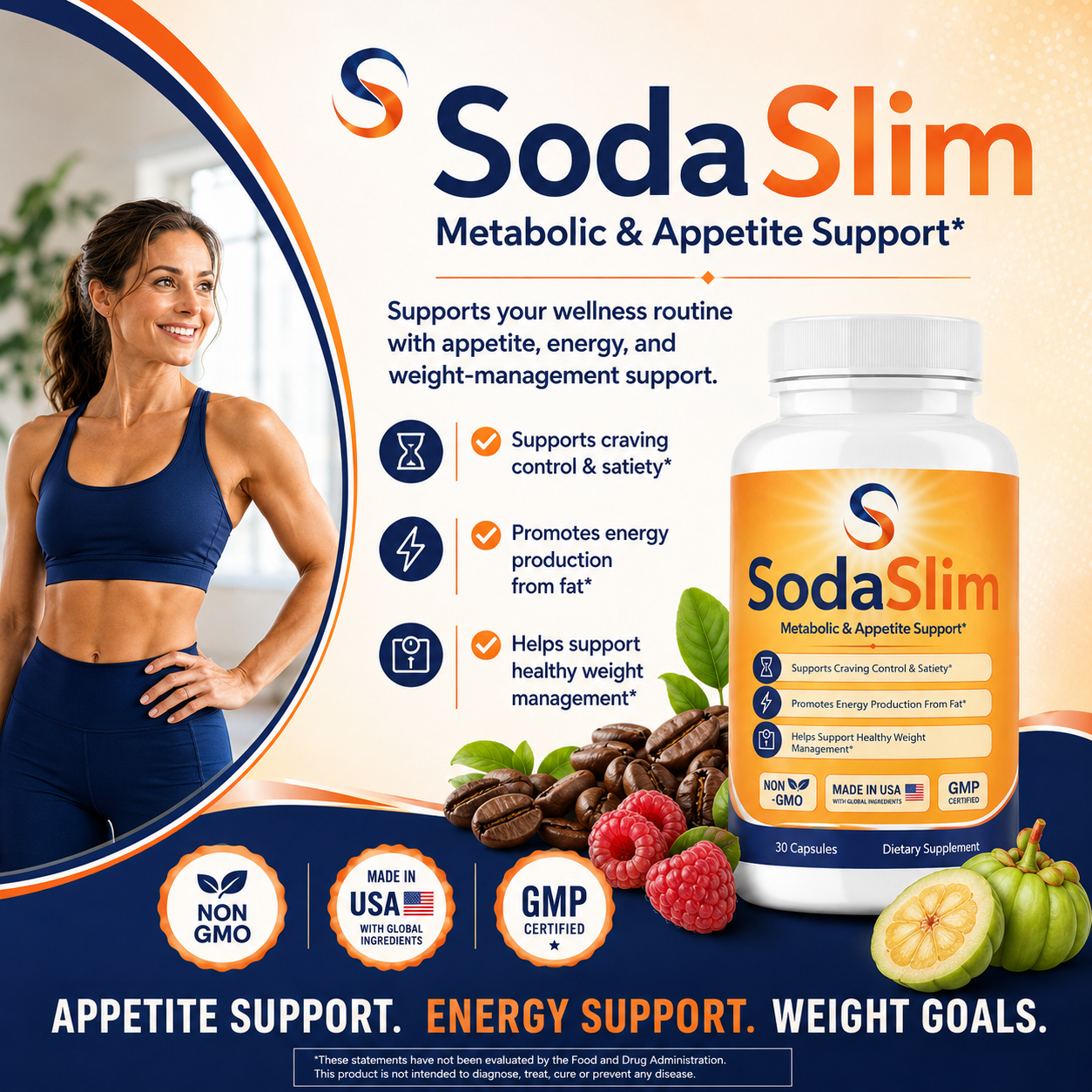 SodaSlim Metabolic and Appetite Support